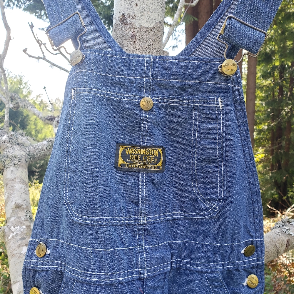 Vintage washington dee cee overalls